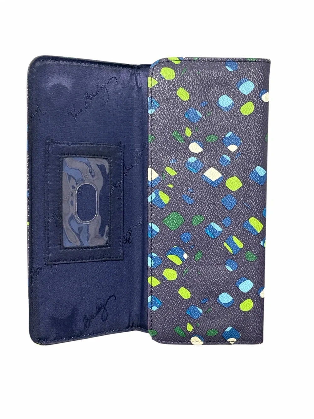 Vera Bradley Ink Spots Trifold Wallet - NWOT